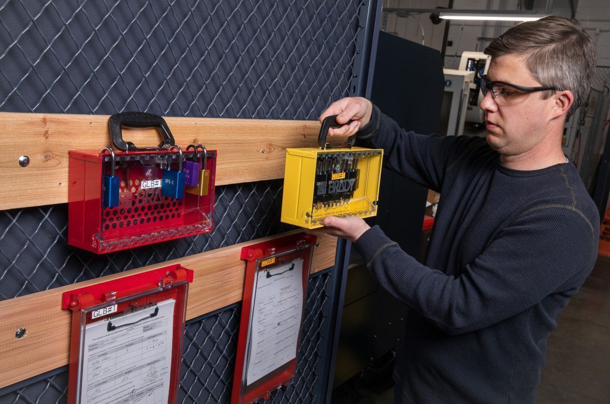 Модульная станция групповой блокировки средняя