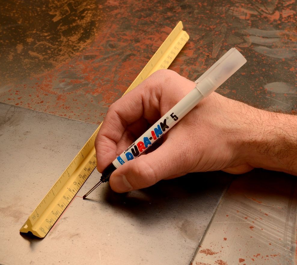 Маркер Markal Dura-Ink Needle Nose 5 с удлинённым тонким наконечником