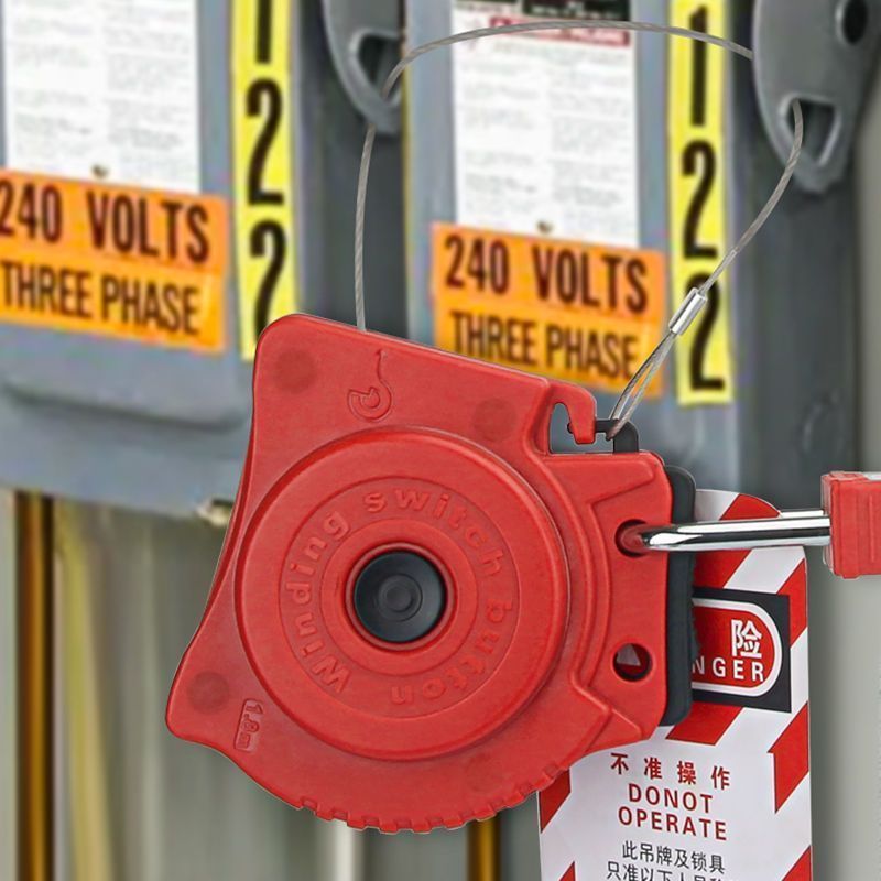 Блокиратор тросовый Точка Безопасности рулеточного типа