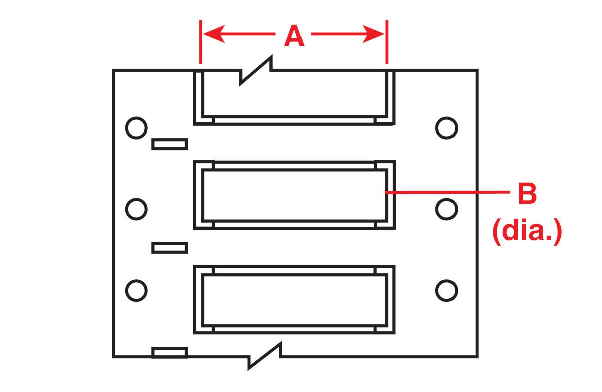 Термоусадочный маркер Brady для принтера ВВР12, полиолефин В-342