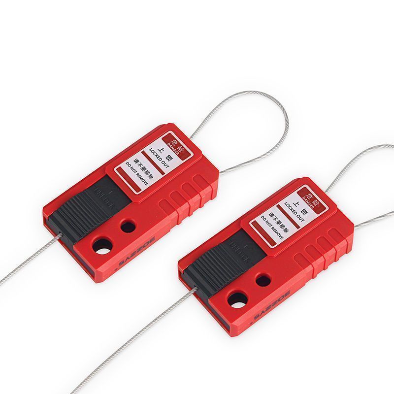 Блокиратор тросовый Точка Безопасности с переключателем