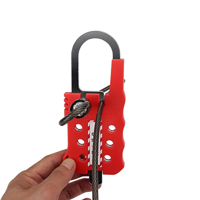 Блокиратор тросовый Точка Безопасности с зажимом из стали и ABS-пластика