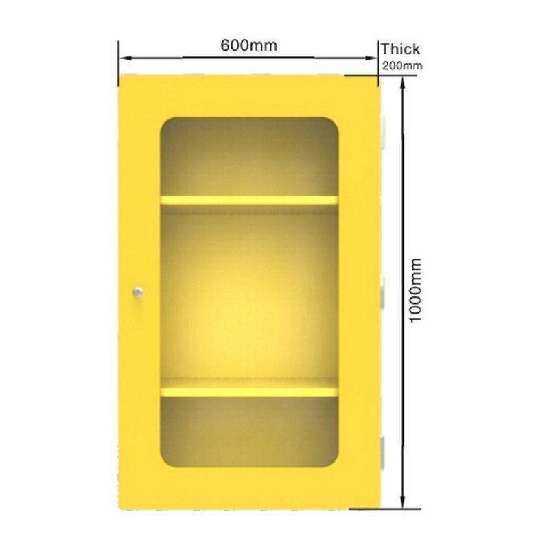 Станция блокировочная Точка Безопасности стальная закрытая (2 регулируемые полки)