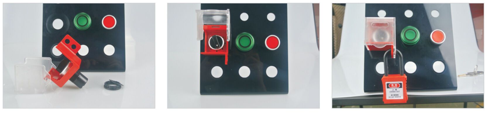 Блокиратор кнопок Точка Безопасности квадратный стационарный