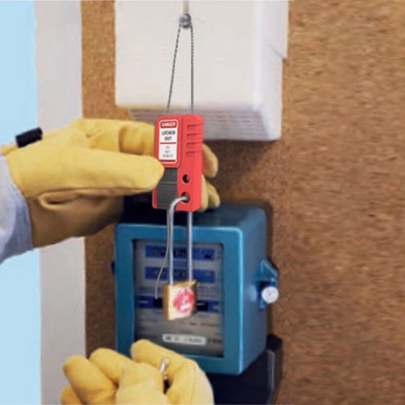 Блокиратор тросовый Точка Безопасности с переключателем