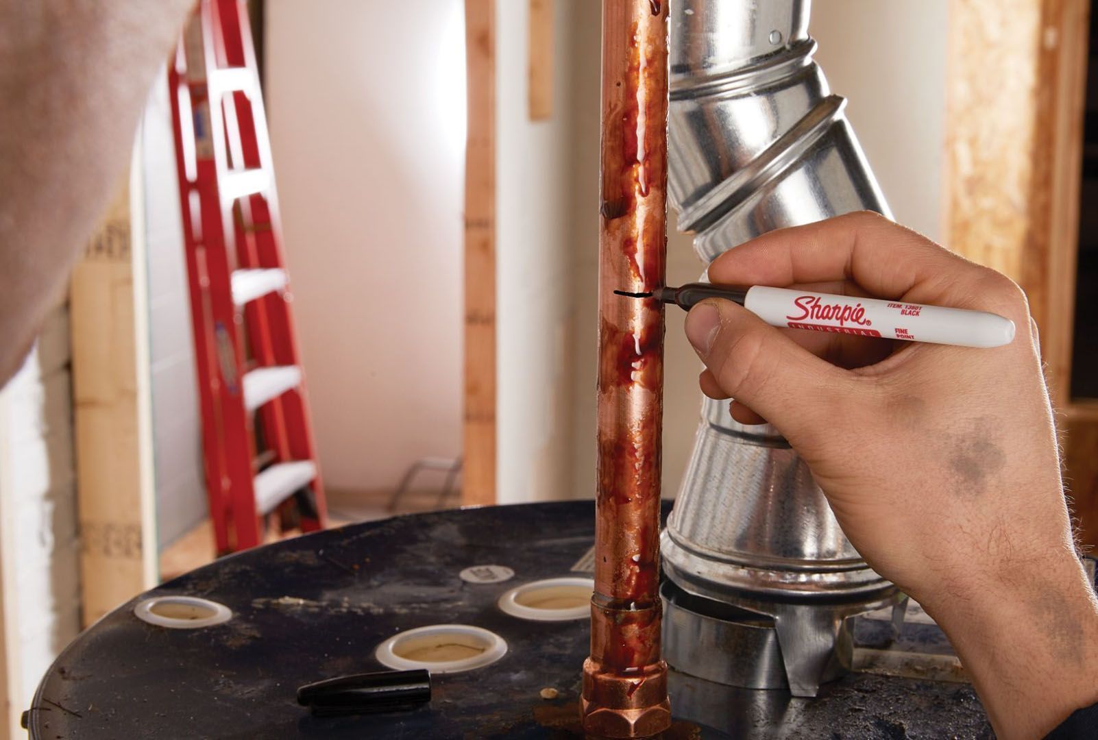 Промышленный маркер Sharpie Industrial Permanent Marker