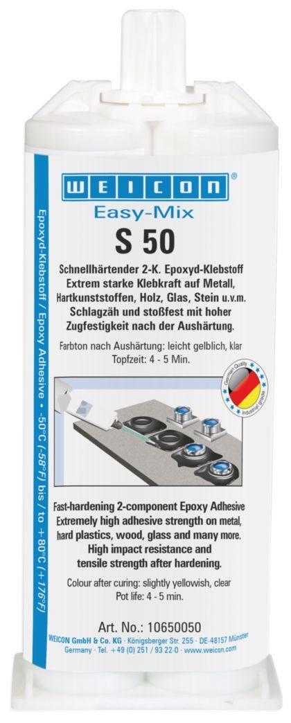Эпоксидный клей WEICON Easy-Mix S 50