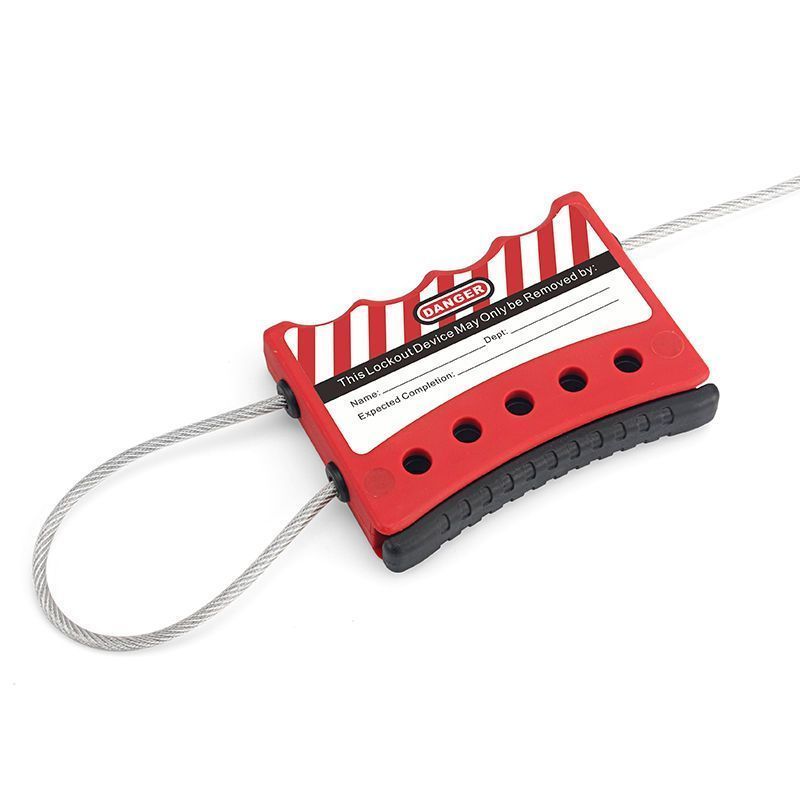 Блокиратор тросовый Точка Безопасности с нейлоновым зажимом на пружине