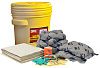 Комплект для устранения проливов Brady Lab Spill Kit в бочке (адсорбция 60 литров)