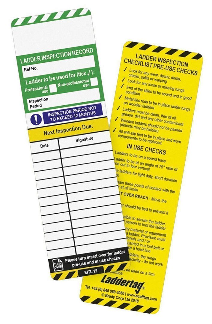 Комплект Brady Laddertag
