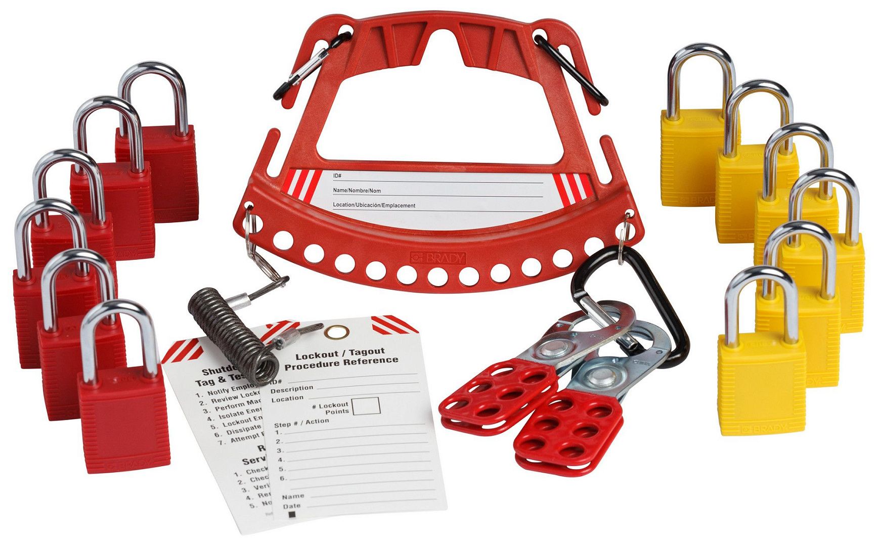 Держатель для замков и бирок Brady поясной