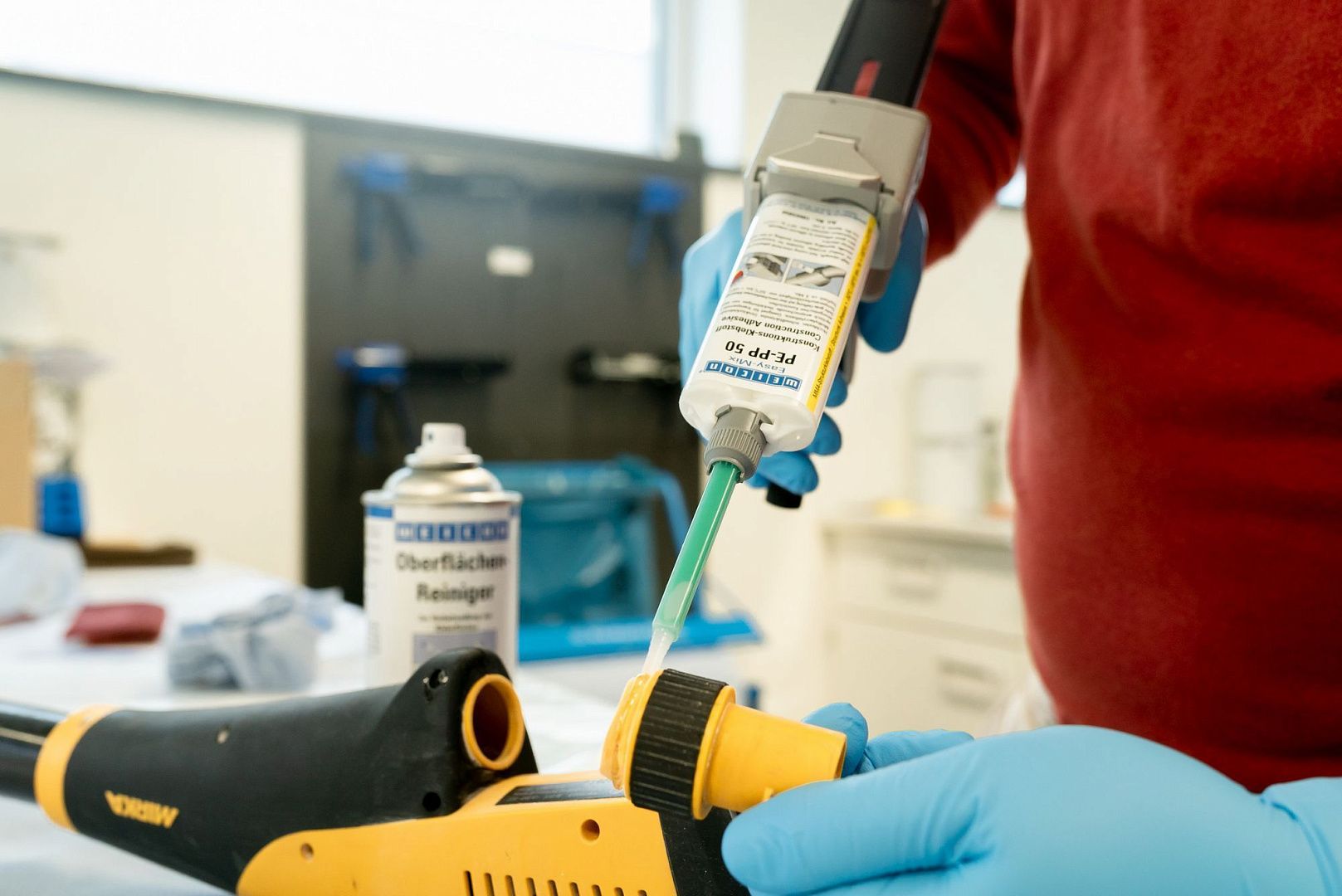 Конструкционный клей WEICON Easy-Mix PE-PP 50 двухкомпонентный