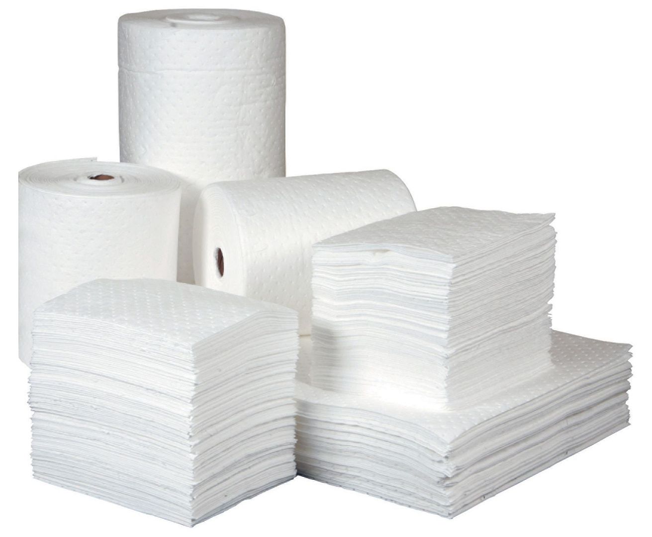 Салфетки масловпитывающие Brady SPC (рифлёные, 1-слойные)