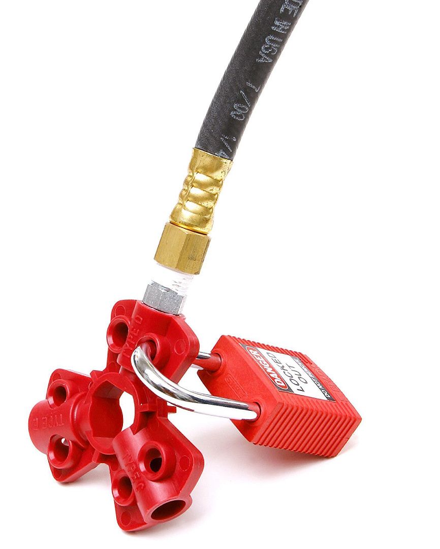 Блокиратор пневматического быстроразъёмного соединения Brady