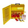 Станция для блокираторов стальная, 406х355х152 мм, цвет – желтый, 1 шт/упак