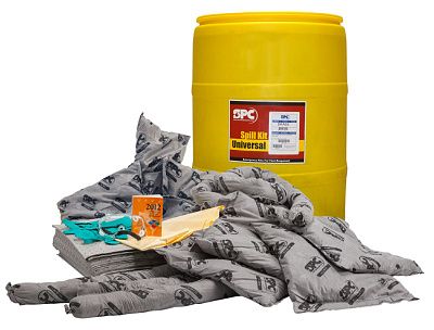 Комплект для устранения проливов Brady Drum Spill Kit в бочке (адсорбция 200 литров)