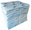 Салфетки масловпитывающие Brady SPC BLUE (рифлёные, спабонд, 2-слойные)