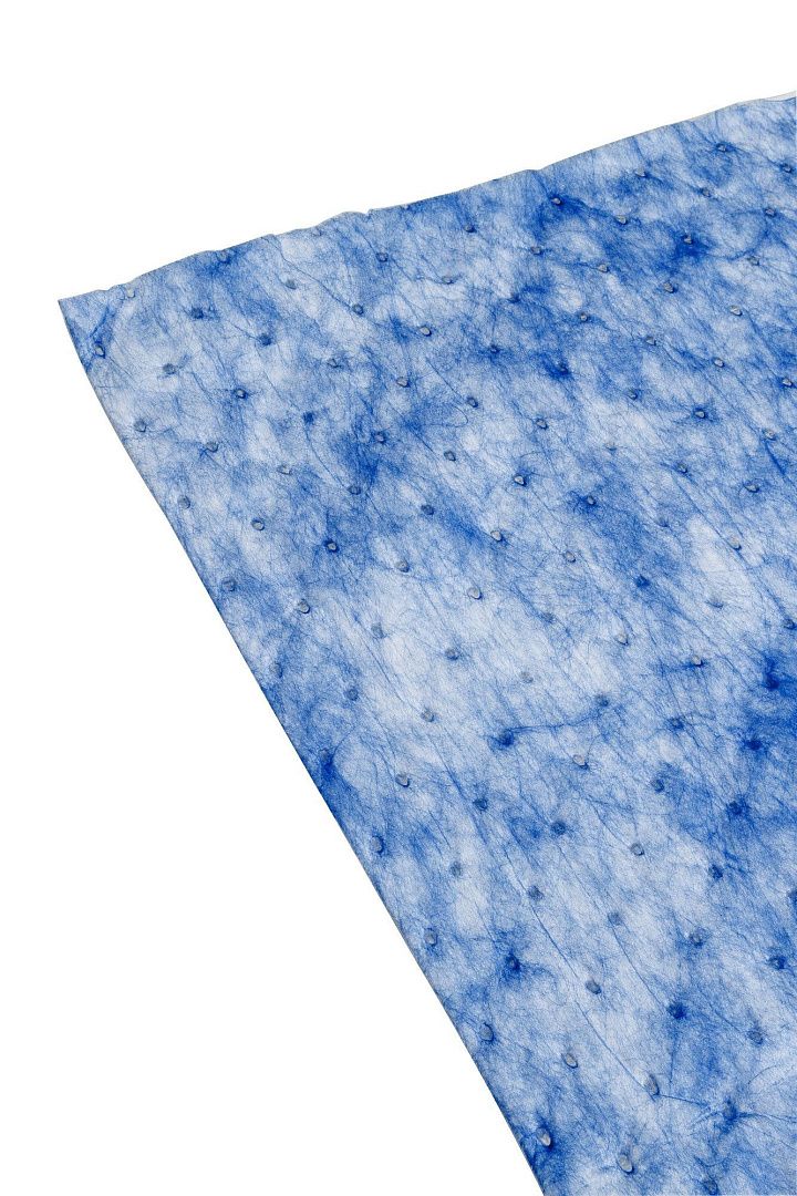 Салфетки в рулоне масловпитывающие Brady SPC BLUE (рифлёные, спабонд, 2-слойные)