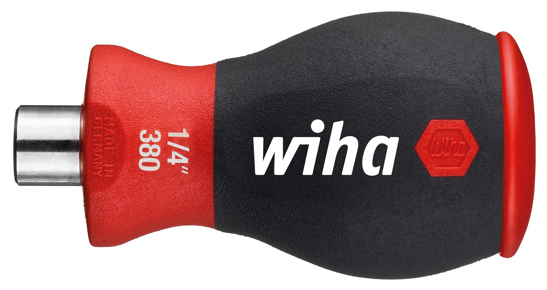 Отвёртка Wiha Stubby с магазином 6 бит (шлиц, Phillips)