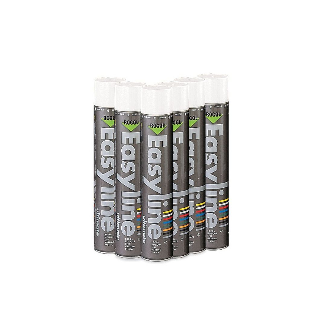 EASYLINE EDGE Aerosol Paint Rocol. Белая краска системы EASYLINE (RAL9016), аэрозоль 750 мл.