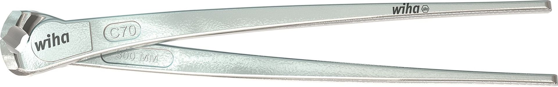 Массивные кусачки арматурщика Wiha Classic Plus без оболочки ручек