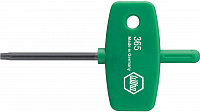 Штифтовый ключ Wiha TORX с рукояткой-ключиком и чёрным оксидированным покрытием