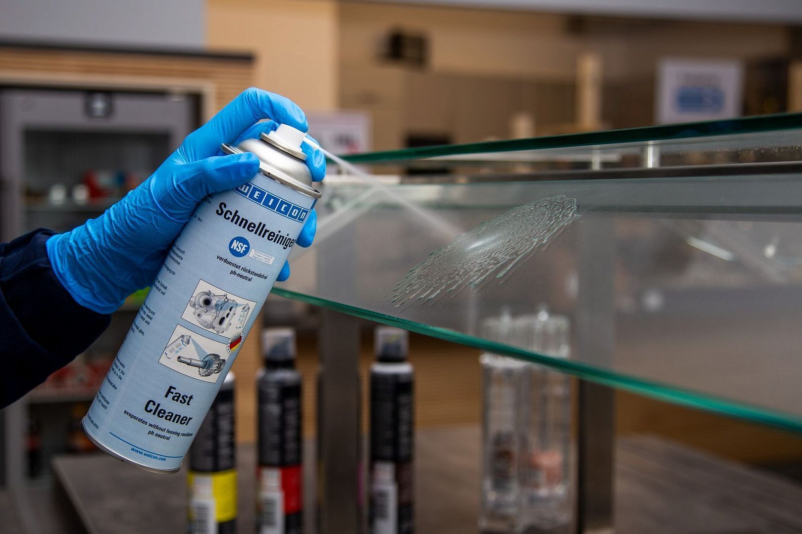 Очиститель WEICON Fast Cleaner