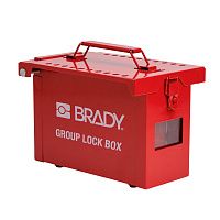 Бокс групповой Brady большой с двумя отсеками для хранения блокираторов