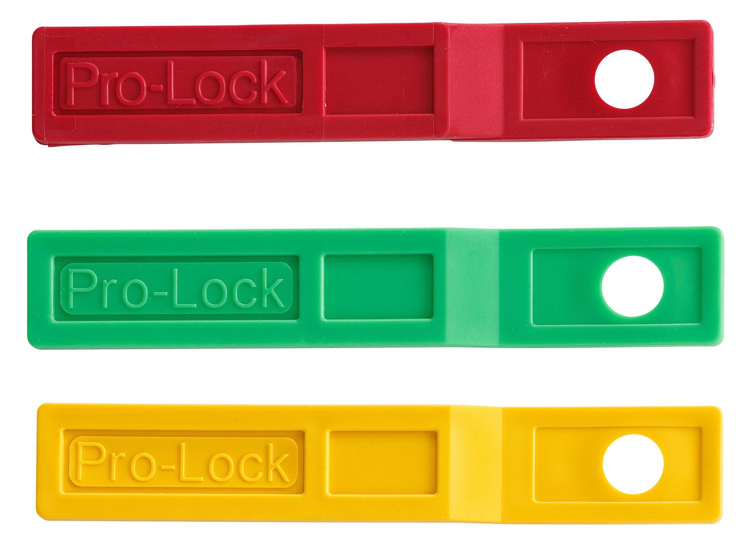 Блокиратор тросовый Pro-Lock, стальной трос в виниловой оболочке, материал зажима – полипропилен, длина троса – 1.5 м, диаметр троса – 3.5 мм, ключ в комплекте, цвет – красный, 1 шт/упак