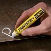 Маркер Markal Paintstik+ Galvanizer стирается при цинковании