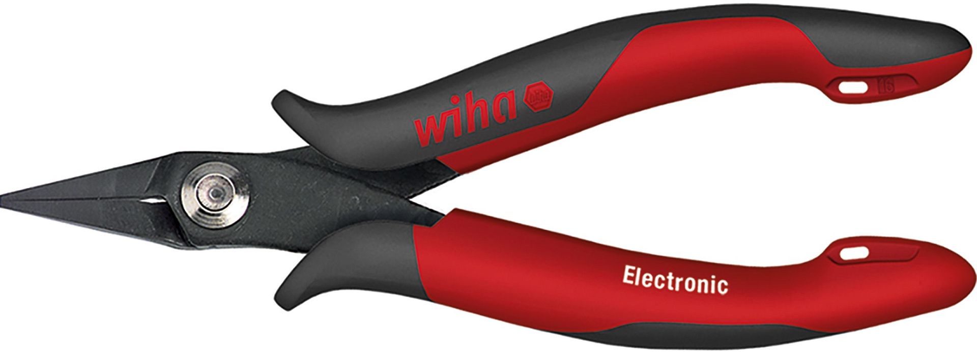 Острогубцы Wiha Electronic узкая короткая головка прямой формы