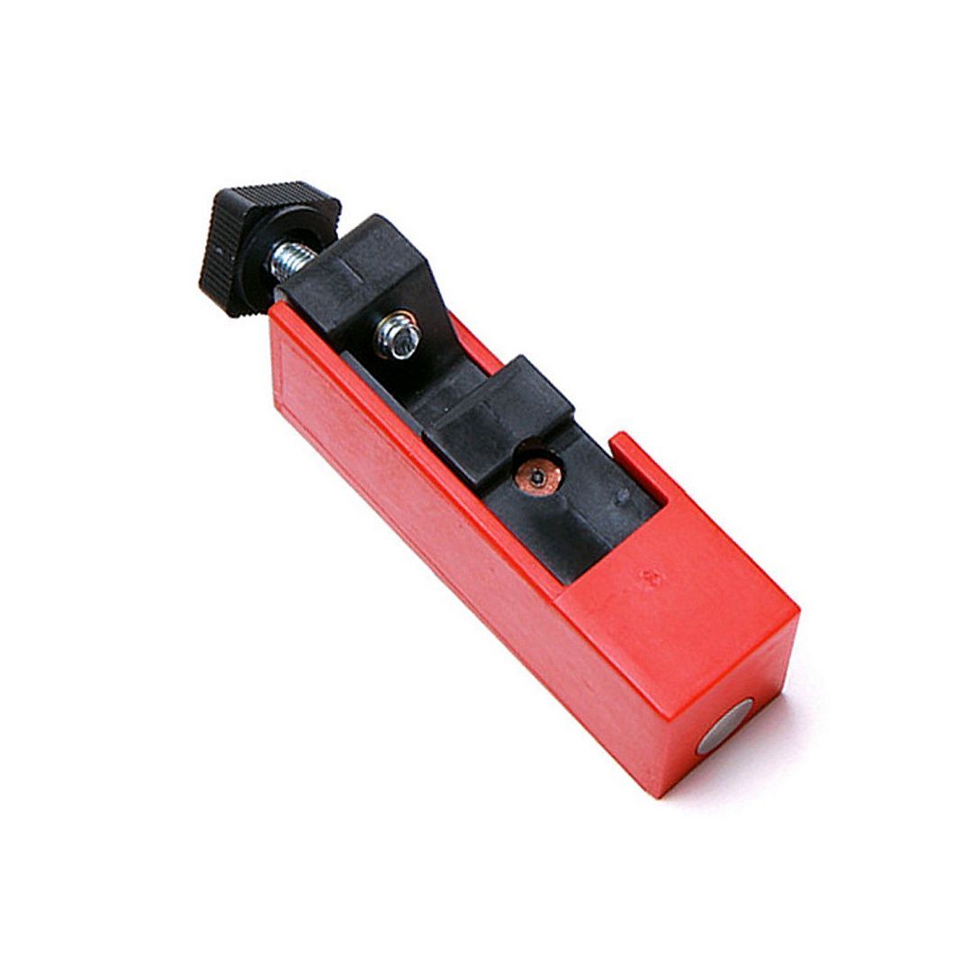 Блокираторы флажковых автоматов компактные Clamp-On, полиуретан и нейлон, длина троса – 0.6 м, 61х19х25 мм, цвет – красный, 6 шт/упак