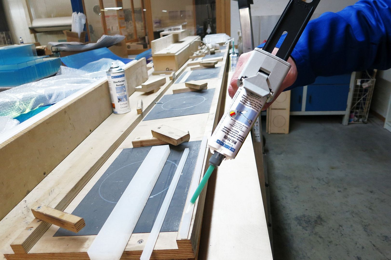 Конструкционный клей WEICON Easy-Mix RK-7000 двухкомпонентный