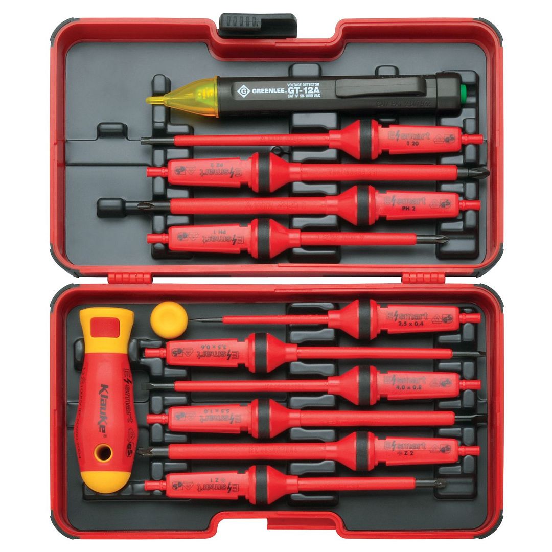 KL301IS E-SMART Набор инструментов в электроизол. исполнении VDE до 1000В в прочном боксе