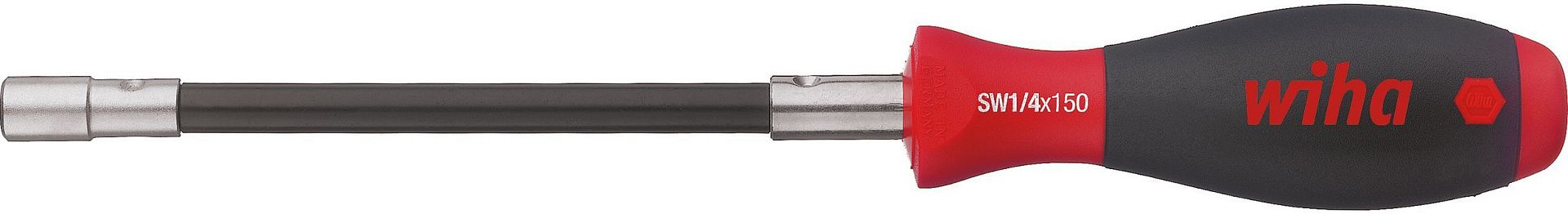 Отвертка Wiha SoftFinish с держателем битов и гибким стержнем