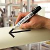 Маркер Markal Dura-Ink Metal Barrel Chisel 25 с металлическим корпусом и клиновидным наконечником