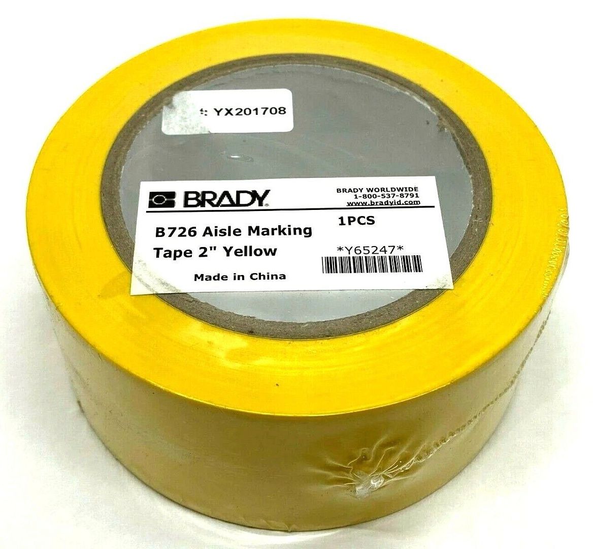 Лента напольная Brady для разметки проходов, материал В-726 винил
