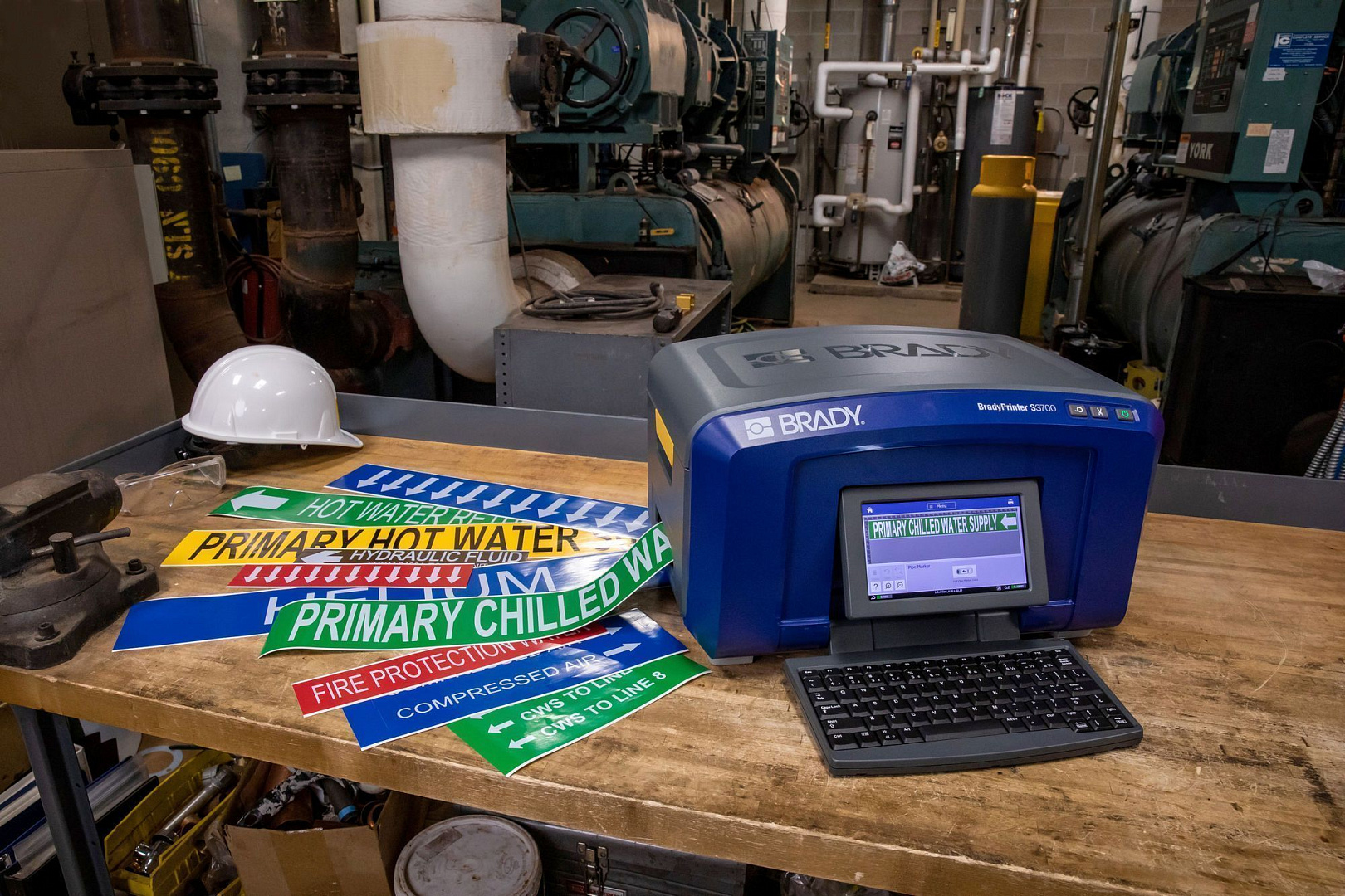 Промышленный принтер этикеток BRADY S3700