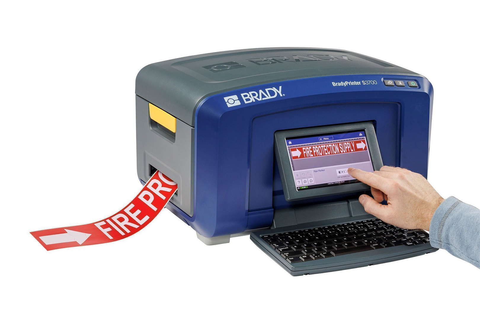 Промышленный принтер этикеток BRADY S3700