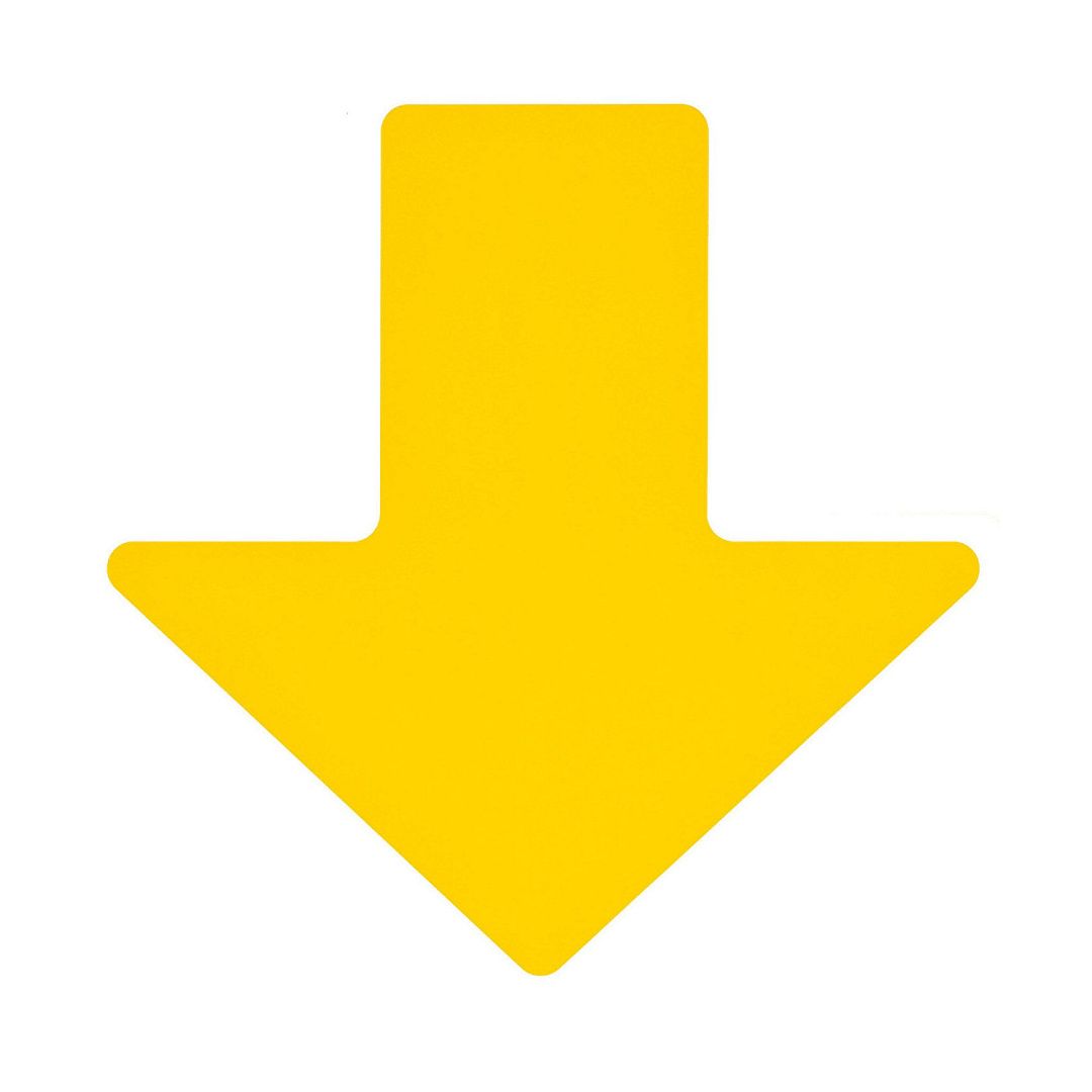 Метки Brady ToughStripe напольные в форме стрелки из полиэстера B-514