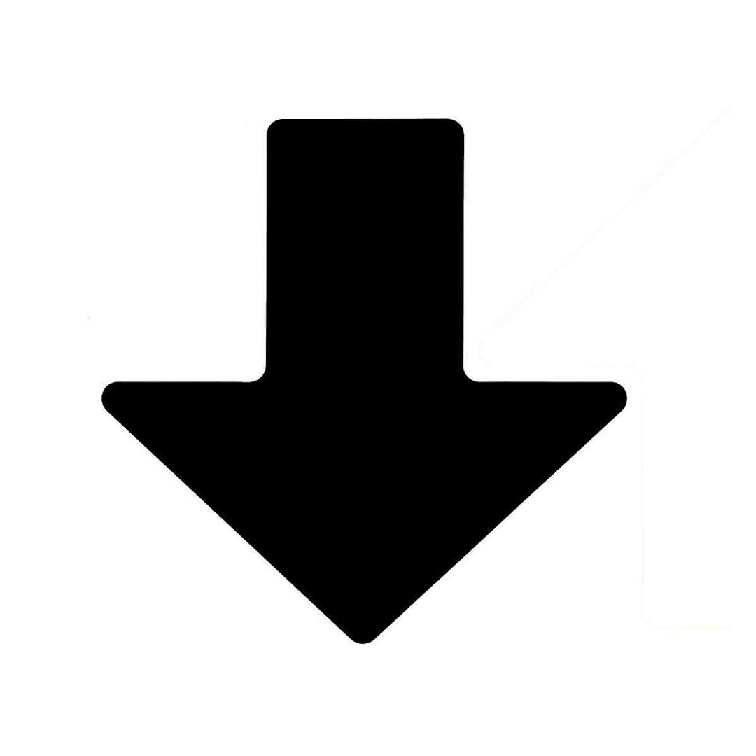 Стрелки, длина 127 мм, ширина 50,8 мм, черные, (100 шт./упак). Материал B-514.