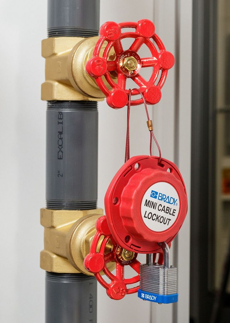 Блокиратор Brady тросовый компактный