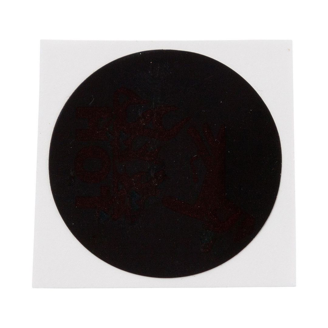 Этикетка-индикатор температур, 1-уровневая индикация, обратимая, с рисунком 