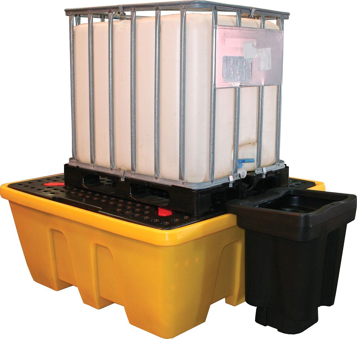 Поддоны Brady IBC Spill Pallet для удержания проливов из еврокубов