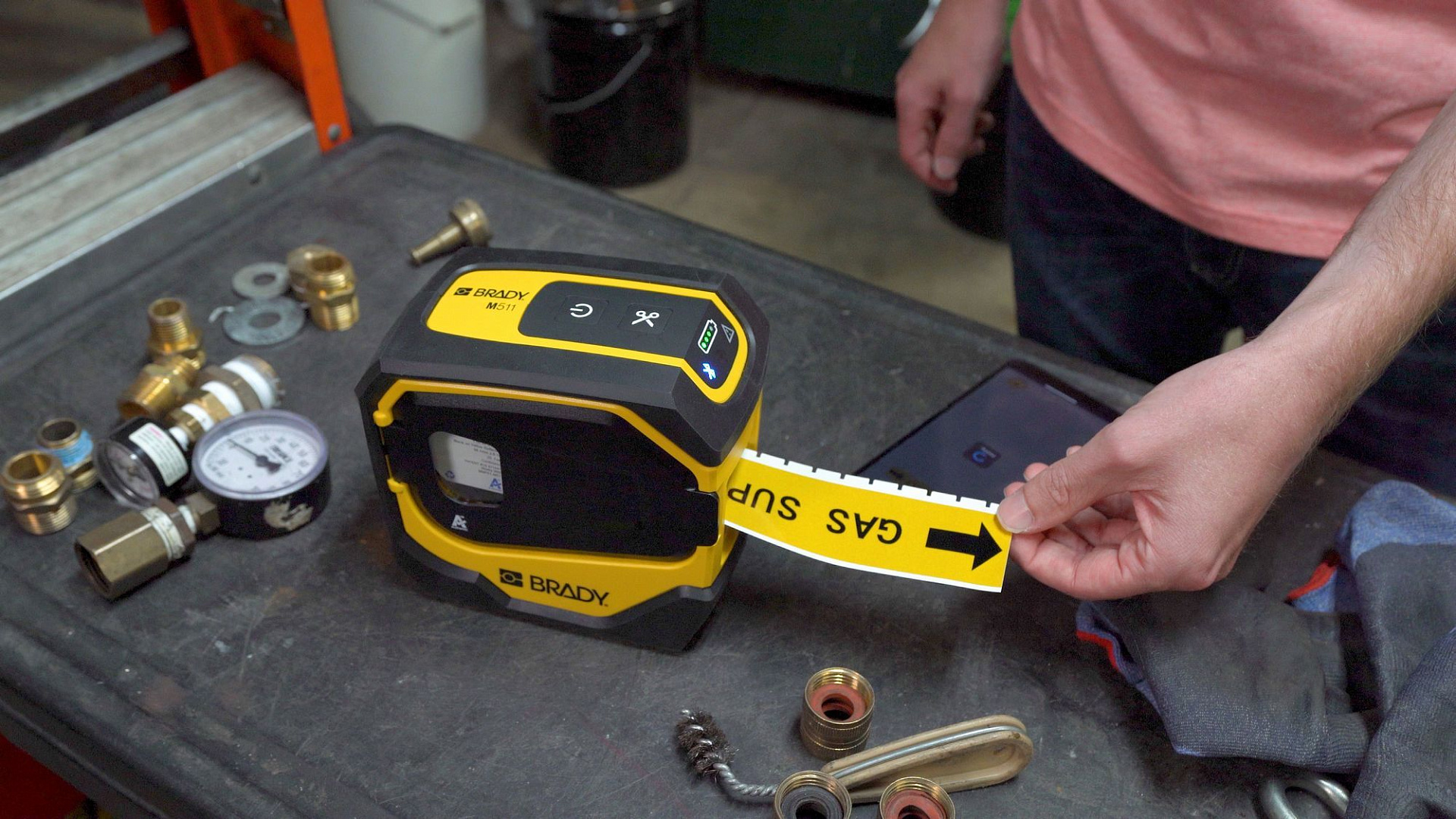 Портативный принтер этикеток BRADY M511