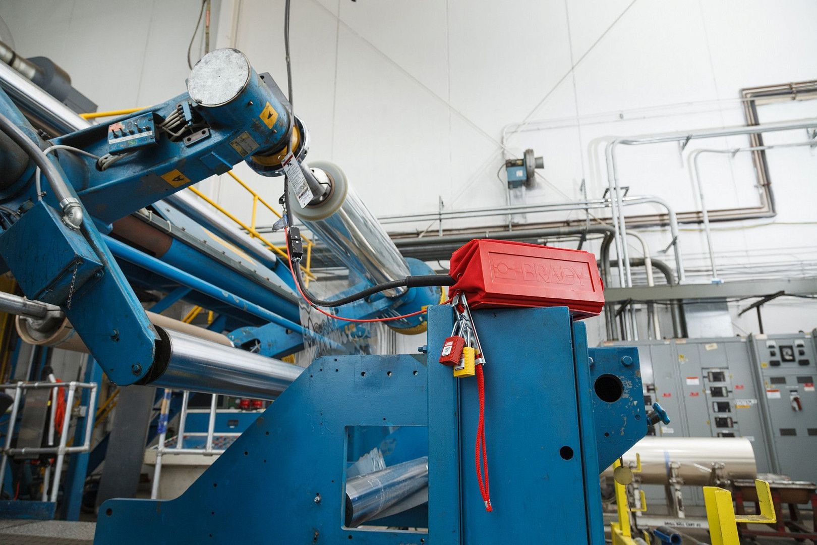 Блокиратор Brady для подвесного пульта управления