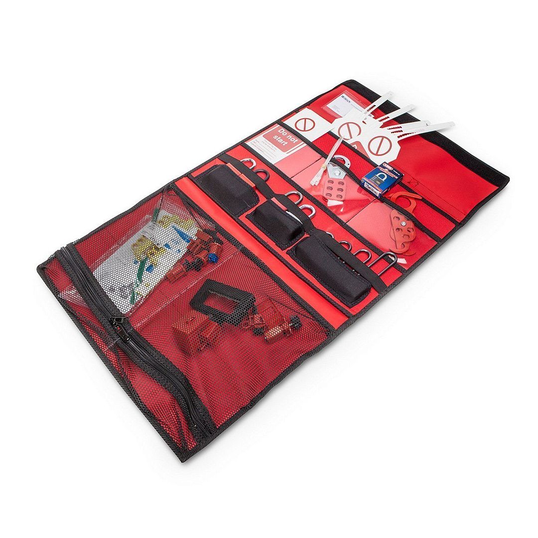 Сумка демонстрационного набора большая укомплектектованная, нейлон, 330х450х200 мм, цвет – красный, комплект