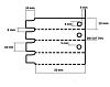 Бирка ЮМП с перфорацией для принтера BBP12, полиэстер (схож по свойствам с B-412)