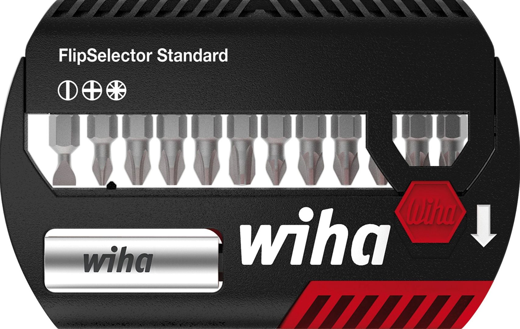 Набор бит Wiha FlipSelector Standard 39029 Шлиц, Phillips, Pozidriv