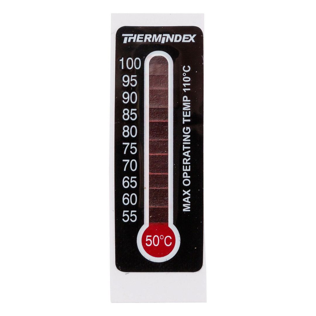 Этикетка-индикатор температур, 11-уровневая индикация, обратимая 